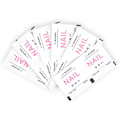 Miniatyrbillede 2 af 8: 200 stk. engangs UV-neglelakfjerner folie wraps bomuldsrondeller manicure værktøj