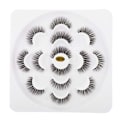 Pikkukuva 1 / 11: 7 Paria 25mm 3D Mink-ripsiä Luonnolliset Pitkät Teko-ripset Meikkiripset (J3D-26)
