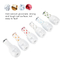 Miniatyrbilde 9 av 11: 6 farger 15ml neglelakk glitter glans Soak Off langvarig UV LED gellakk manikyr
