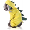 Miniatyrbillede 1 af 4: 4 ben kæledyr regnfrakke dinosaur reflekterende regnjakke poncho med hætte(XL)