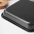 Miniatyrbillede 4 af 4: Firkantede non-stick kageforme, bageudstyr i kulstofstål, 7,5 tommer, perfekt til brownies, kanelboller, firkantede kagerYM-