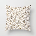 Miniatyrbillede 1 af 6: Pudebetræk Guld Stempel Geometrisk Print Blade  Pudebetræk Bløde Kvadratiske Dekorative Pudebetræk til Sofa Sofa Soveværelse Bil (Geometri 4)