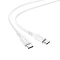 Miniatyrbilde 2 av 4: hoco. X62 Type-C til Type-C Kufeng 100W hurtiglading datakabel 3A mobiltelefon hurtiglading kabel