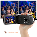 Miniatyrbild 6 av 11: Högdefinitions infraröd digital video 24 miljoner P 18 gånger zoom 3-tums LCD-skärm Maximalt stöd 32 GB minneskort med funktion fjärrkontroll