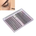 Miniatyrbilde 11 av 11: 126 Clusters DIY Lash Extensions Kit D Curl Fluffy Individual Lash Extensions Kit med 3ml Lash Bond Dual End Tweezers Med Black Do