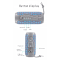 Miniatyrbild 6 av 6: TG117 tygkonst bluetooth högtalare utomhus vattentät subwoofer dubbelmembran högkvalitativ bärbar plug-in tecknad högtalare Blå