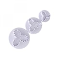 Miniatyrbillede 4 af 6: Tangker 6 stk./ Cookie Cutter Buscuit Plunger Stamp Cutter Holly Leaf Pastry Cake Fondant Sugar Craft Dekorering Bageværktøj