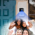 Miniatyrbild 3 av 5: Intercom dörrklocka Access Control System, Intelligent trådlös röst inomhus/utomhus dörrklocka, batteridriven låg strömförbrukning