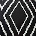 Miniatyrbillede 7 af 7: Sæt med 2 sorte lændepudebetræk 12 x 20 tommer Boho Aztec Polyester Blend Dekorative Pudebetræk til Sofa Sofa Seng Dekoration