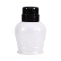 Miniatyrbilde 1 av 2: 250ml Neglelakk Flytende Trykk Tom Pump Fjerner Dispenserflaske (hvit)