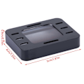 Miniatyrbild 8 av 9: Färgad lins med graderad färg för Sony Action Camera (grå)