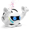 Miniatyrbillede 1 af 7: Robot Legetøj til Børn: Berøringsfølsomme Robot Legetøj med Musik, Cool Interaktivt Rullende Dansende Smart Robot Legetøj til Børn i Alderen 2 3 4 5 6 7 8 År