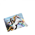 Miniatyrbillede 2 af 3: Ultra tynd Medium Gaming Mouse Pad 210*260*3mm Overflade, Holdbar Polycarbonat Overflade, Silikon+Stof Blå