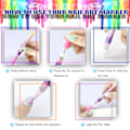 Miniatyrbild 5 av 7: 12 Färger Nagelkonst Pennor Set 3D Nagellack Pennor Graffiti Prick Pennor Akrylfärg Pennor Punkt Liner Penna Manikyr Nagel DIY Dekoration