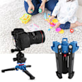 Miniatyrbild 5 av 11: VBESTLIFE M-1 Aluminiumlegering Basstativ Unipod Monopod Bas för Kamera