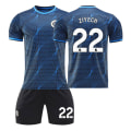 Miniatyrbillede 1 af 2: 23/24 Chelsea udebanebørnefodboldsæt 22 ZIYECH barnstorlekar22