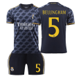 Miniatyrbild 1 av 2: Real Madrid bortaställ för barn säsongen 23/24 5 BELLINGHAM S