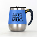 Miniatyrbild 1 av 3: Wekity Självrörande Mugg Automatisk Självblandande Rostfritt Stål Mugg för Kaffe/Te/Varm Choklad/Mjölk för Kontor/Resor/Hem -400ml Den bästa presenten
