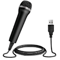 Miniatyrbillede 1 af 6: 4m 13ft kablet USB-mikrofon til kompatibilitet med Ps2, Ps3, Ps4, Ps5, Switch, Wii, Wii U, Microsoft Xbox 360, Xbox One og Pc