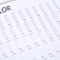 Miniatyrbild 5 av 11: Nagelfärg Display Chart Book Nagellack Gel Färg Display Card Nail Art Visningsbräda Ränder