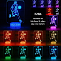 Miniatyrbilde 3 av 6: JUSTUP Nattlys Basketball  Side Table Lamp LED Dekorlys for Voksne eller Barn