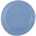 Miniatyrbild 2 av 3: Hink för småbarn flickor pojkar bred brätte sommar solhatt bomull rolig tryck för barn---3-6 år||Blå Stripe-m