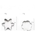 Miniatyrbilde 2 av 5: Sandwich   Kjeksform Formet Kjeksform for DIY Kake Håndverk Bakeware Dekorasjon Rustfritt Stål Kuttersett 4 stk