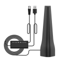 Miniatyrbild 1 av 8: Choise Digital TV-antenn 300 miles räckvidd inomhus 1080P HD-signalförstärkt booster för fria kanaler