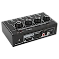 Miniatyrbillede 10 af 11: Hovedetelefonforstærker Splitter 4 Kanals Stereo Output RCA Input Mini Switcher 220VAC