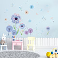 Miniatyrbild 2 av 6: Blomma Väggdekal Färg Maskros Väggdekal Peel Väggkonstdekal Dagis Klassrum Barnsovrum Badrumsinredning