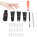 Miniatyrbild 10 av 11: Förlängningslimset DIY 30ml Förlängningslimverktyg Set Present till Nagelkonst Nybörjare Älskare