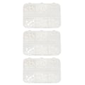 Miniatyrbillede 7 af 11: 3 æsker DIY Nail Art Faux Pearl Rhinestones Fashionable Flower Shaped Nail Charm Dekoration til Neglekunstner