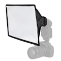 Miniatyrbild 4 av 8: Universell 20x30cm Speedlite Softbox Diffuser för Kamerablixt Ljus Speed Lights