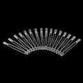 Miniatyrbillede 6 af 9: Falsk Display Neglekunst Vifte Hjul Polish Øvelse Tip Sticks Design Dekor Sæt