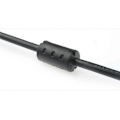 Miniatyrbillede 2 af 5: 3 meter sort USB standard 2.0 firkantet port udskrivning kabel kabel printer datakabel alle kobberbånd magnetisk ring afskærmning