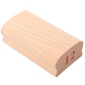 Miniatyrbillede 7 af 10: Guitar Fingerboard Radius Sanding Block Fret Leveling Tool med slibepapir (12'')