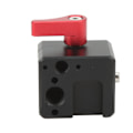 Miniatyrbild 8 av 11: Clamp Mount Stabilizer Chute Expansion Mount 1/4 tum 3/8 tum Kallskofäste Monitor Expansion för DJI Ronin RS3 RS3 Pro RS2 RSC2
