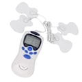 Miniatyrbillede 6 af 11: Muskelstimulator Bærbar Mini Elektronisk Pulsmassager EMS-maskine med 4 puder EU-stik 100-240V