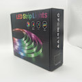 Miniatyrbild 7 av 7: LED-ljusremsa set rgb flexibel lågspänning 44 knappar infraröd självhäftande 5050 Bluetooth ljusremsa set 15m*2（30m） 12V