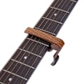 Miniatyrbilde 3 av 9: Aluminiumlegering 6-strengs akustisk elektrisk gitar capo instrument tilbehør (rosentre korn)