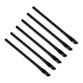 Miniatyrbilde 7 av 11: 6PCS Øyenbryn Børster Multifunksjonell Øye Makeup Concealer Pensel Firkant Vinklet Bryn Pensel Kit