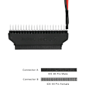 Miniatyrbillede 4 af 5: 2,5 til 3,5 IDE-adapter, bærbar 2,5-tommer til stationær 3,5-tommer IDE-harddiskadapterkonverter, 4 stk.