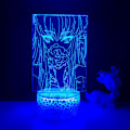 Miniatyrbillede 3 af 6: WJ Anime 3D Lampe Code Geass til soveværelsesindretning Natlys Fødselsdagsgave Manga Code Geass Led Natlys Sengekant