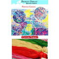 Miniatyrbild 5 av 7: Korsstygnskit Stämplat Fullt Sortiment av Broderistarterkit för Nybörjare DIY 11CT 3 Strängar - Julbelysning (Tryckt) 21,7×17,7 tum