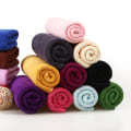 Miniatyrbillede 2 af 5: Mikrofiber Rengøringsklud, Ikke-Slibende, Genanvendelig & Vaskbar - 13,7x13,7\" med Krog Lysegrøn (2-pak)