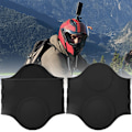 Miniatyrbild 5 av 10: Sunnylife IST-BHT627 Panoramic Motion Camera Fisheye-objektiv Silikon Skyddande Fodral för Insta360 One X Svart