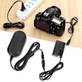 Miniatyrbild 11 av 11: AC-strömadapter DC-koppling LPE6 Full Decoded Dummy-batterikit för Canon 5D2 5D3 5D4 6D 6D2 60D