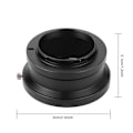 Miniatyrbild 11 av 11: AI M4/3 manuell adapterring för Nikon AI-objektiv för Panasonic/Olympus M4/3-kameror