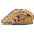 Miniatyrbilde 2 av 7: Hatt for menn, Beret, Bomullsbuckel, Justerbar, Newsboy, Cabbie, Gatsby