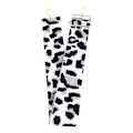Miniatyrbild 8 av 11: Justerbar nylonrem i leopardmönster för axelväska, enkel axelväska, accessoarer, silvergrå